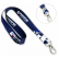 Cordões Para Crachás Cordão 20mm  mosquetão metal c/gatilho