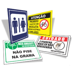 Placa em PS 1mm PS 1mm adesivado  4x0   
